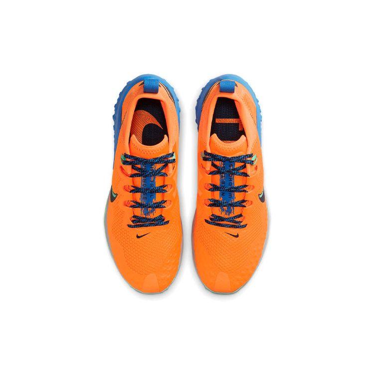 Nike Wildhorse 7 Total Orange Мужские кроссовки Green-Glow Signal-Blue Obsidian CZ1856-800