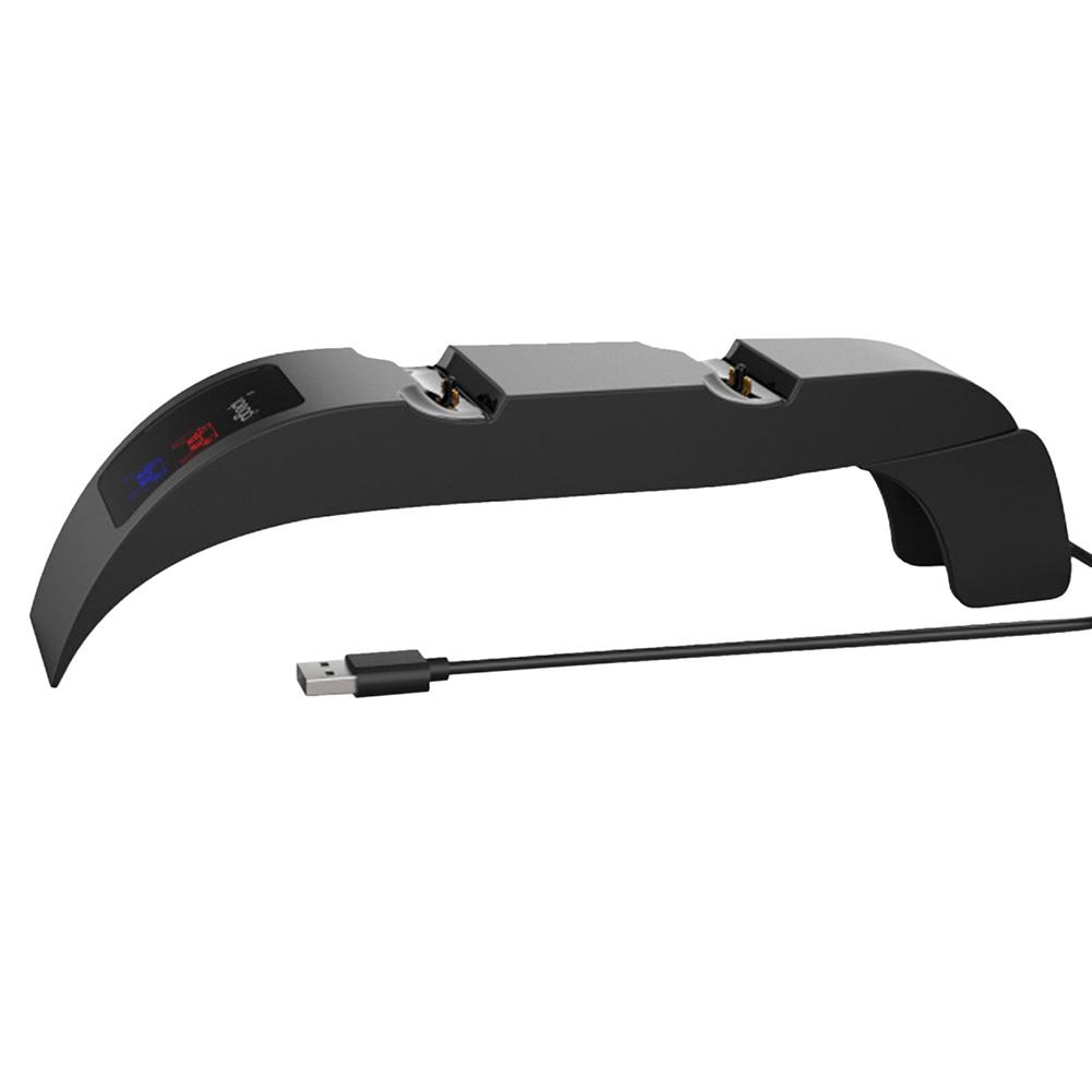 Controller Charger Dual Gamepad Fast Charging With Led Indicator Compatible For Ps5 Handle Charger