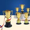 5 шт. пластиковых золотых мини-трофеев, игрушки, призы для детей, сувениры на день рождения, награды для детского сада, детские пиньяты, наполнители