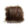 2PCS 6X6cm Beaver Fur Hair for Dry Fly Caddis Emergers Nymph May Fly Tying Trout Fly Fishing Material Natural Color