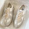Версия из коровьей кожи~ Весенне-осенние немецкие тренировочные туфли женские из натуральной кожи ретро на скрытой платформе белые туфли универсальные спортивные и лей