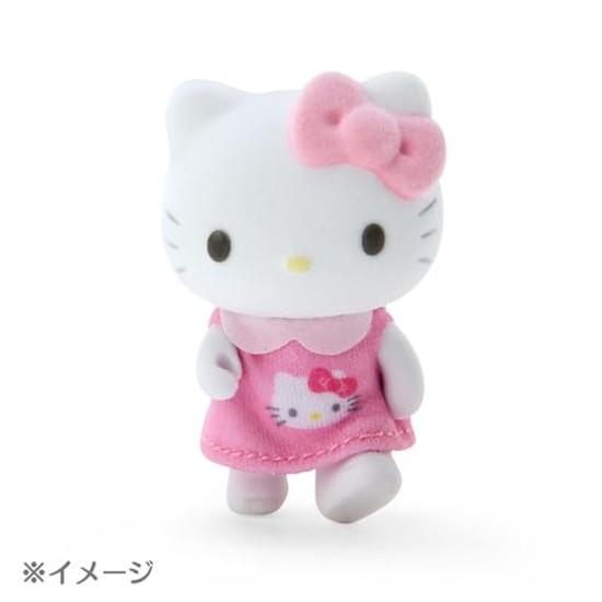 Санрио Питатто Друзья (Мини) Фигурка-одевалка My Melody Melo-chan с флоковым покрытием 6.83.63см Персонаж 604208