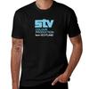 Scottish Television - STV Colour Production T-Shirt Cotton T Shirts High Quality Man T Shirt Luxury T Shirt Man Casual T-Shirt