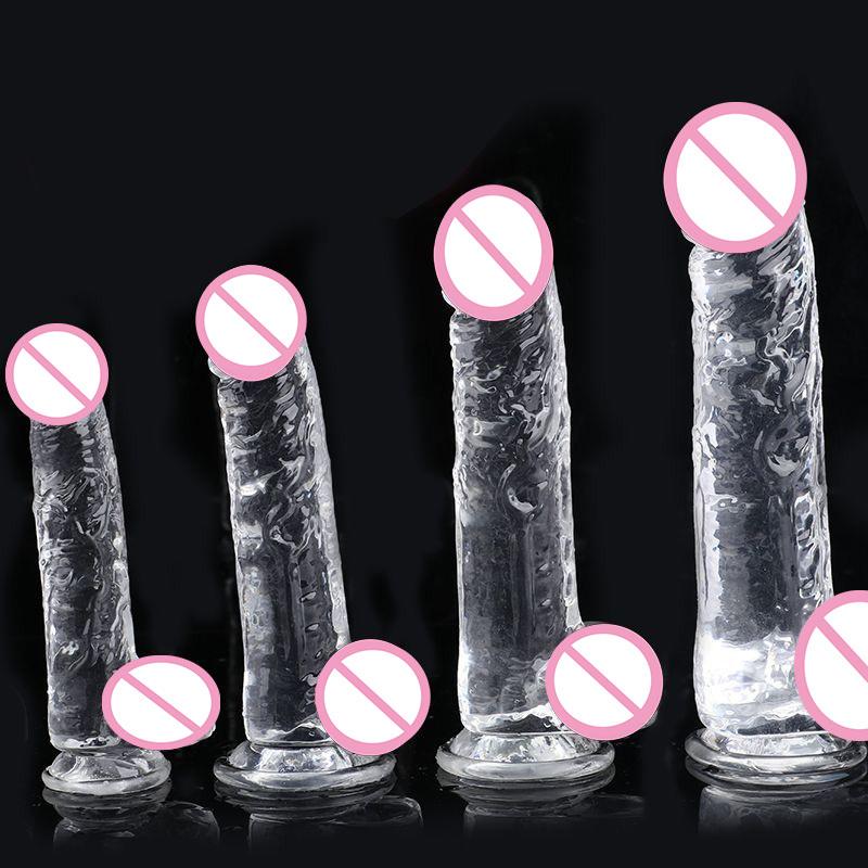 Transparent Realistic Dildo Strong Suction Cup Adult Sex Toys for Women Gay Anal Masturbation Realistic Dick Sex Toys Big Dick18