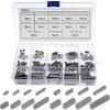 Pulley Keyway Key,Parallel Square Stock Key,Parallel Drive Shaft Keys Sets, Flywheel Keys, Keyway Stock, Keyway Tension for Fasteners Mechanical