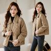 Women's Short Winter New Style Small Fragrance Style Thin Cotton Jacket Small Cotton Jacket