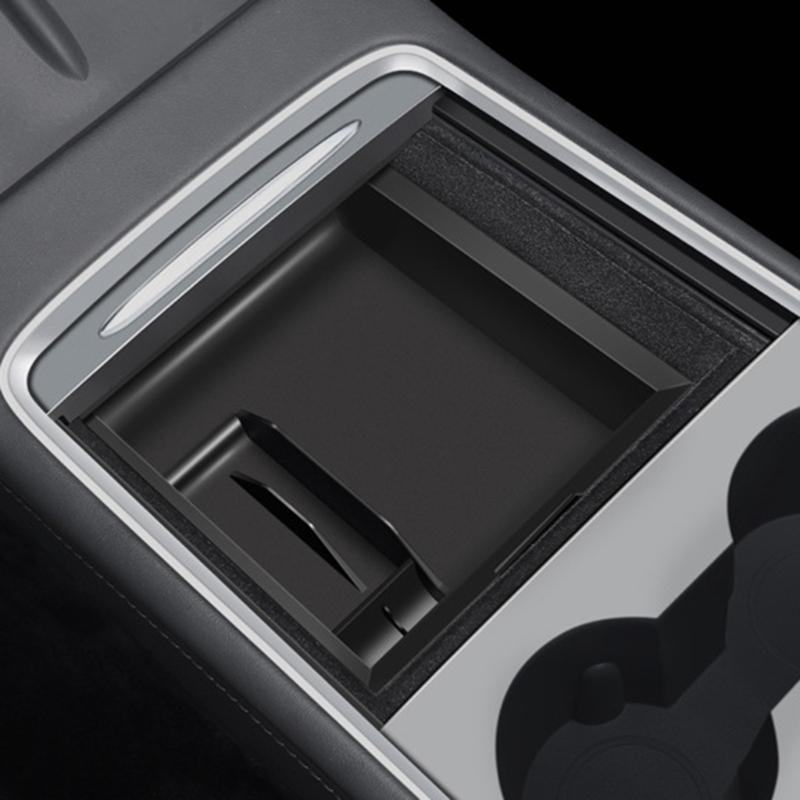 Front/Rear Center Console Underseat Storage Box Center Control Air Outlet for Tesla Model Y/3 Car Accessories