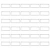 30pcs Rectangle Open Bezel Pendants Stainless Steel Hollow Frame for Jewelry MakingRectangle S