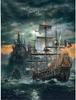 Пазл для взрослых «Пираты и парусники» 1000/500/300/120 деталей Игрушки для снятия стресса Развлечения Пазлы Декор для дома Подарки на день рождения