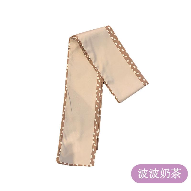 Шелковый шарф Qiandongge, повязка на голову в стиле ретро, завязанный хвост, бант, лента, повязка на голову, повязка на голову Mori Series