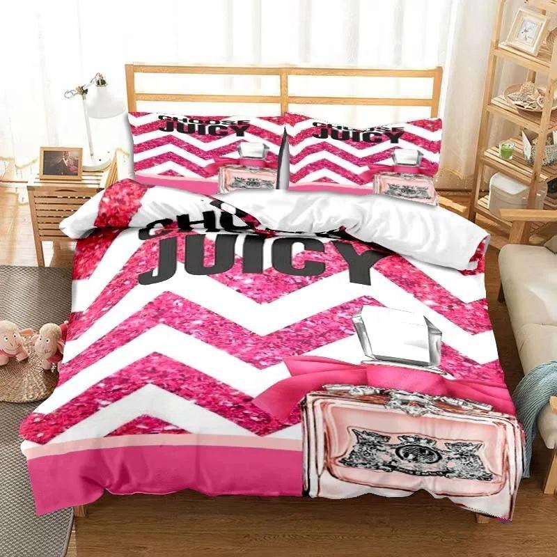 Новый 3D Сочный Кутюр Всесезонный Полуторный Комплект Постельного Белья 3 Предмета Комплект Одеяла Пододеяльник Двуспальный Кинг Покрывало Домашний Текстиль