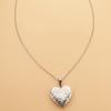 Ожерелье с подвеской в форме сердца, модный аксессуар для женщин, повседневный гламур и вечеринки