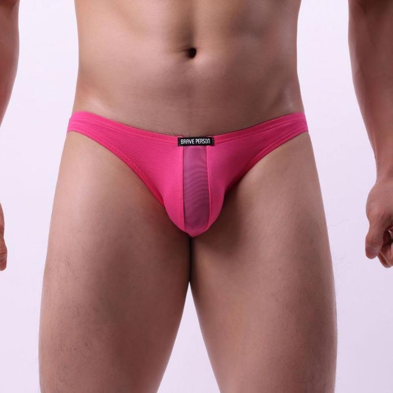 Мужские хлопковые трусы-слипы с низкой посадкой, тонкие, мягкие, однотонные, удобные, дышащие, облегающие