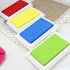 DIY Этикетка Многоцветный Резиновый Штамп Подушка для Рукоделия Ткань Масло На Основе Чернил