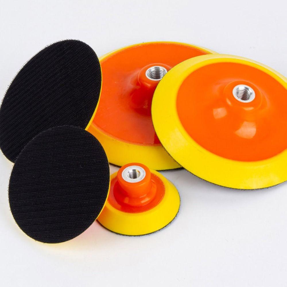 100mm/125mm Plate Backing Pad PU Sanding Pad Holder Durable Sponge Polishing Disc
