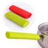2pcs Silicone Pot Pan Handle Mitts Cover Grip Saucepan Holder Home Kitchen Sleeve Slip Case Cover