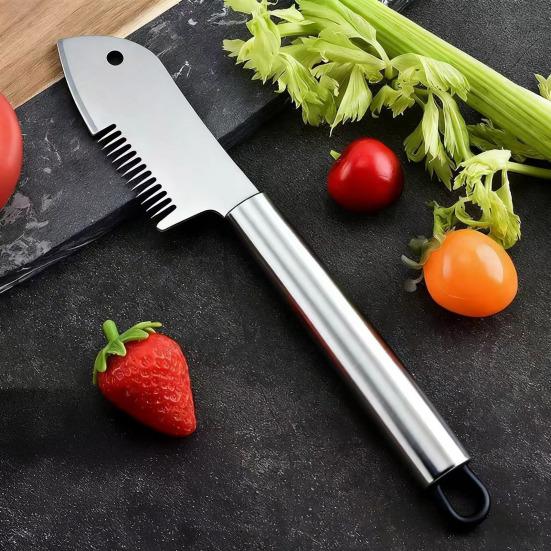 Слайсер для зеленого лука и овощерезка из нержавеющей стали с эргономичной ручкой, устойчивая к ржавчине, прецизионная терка, кухонный инструмент для украшения салатов, для жарки