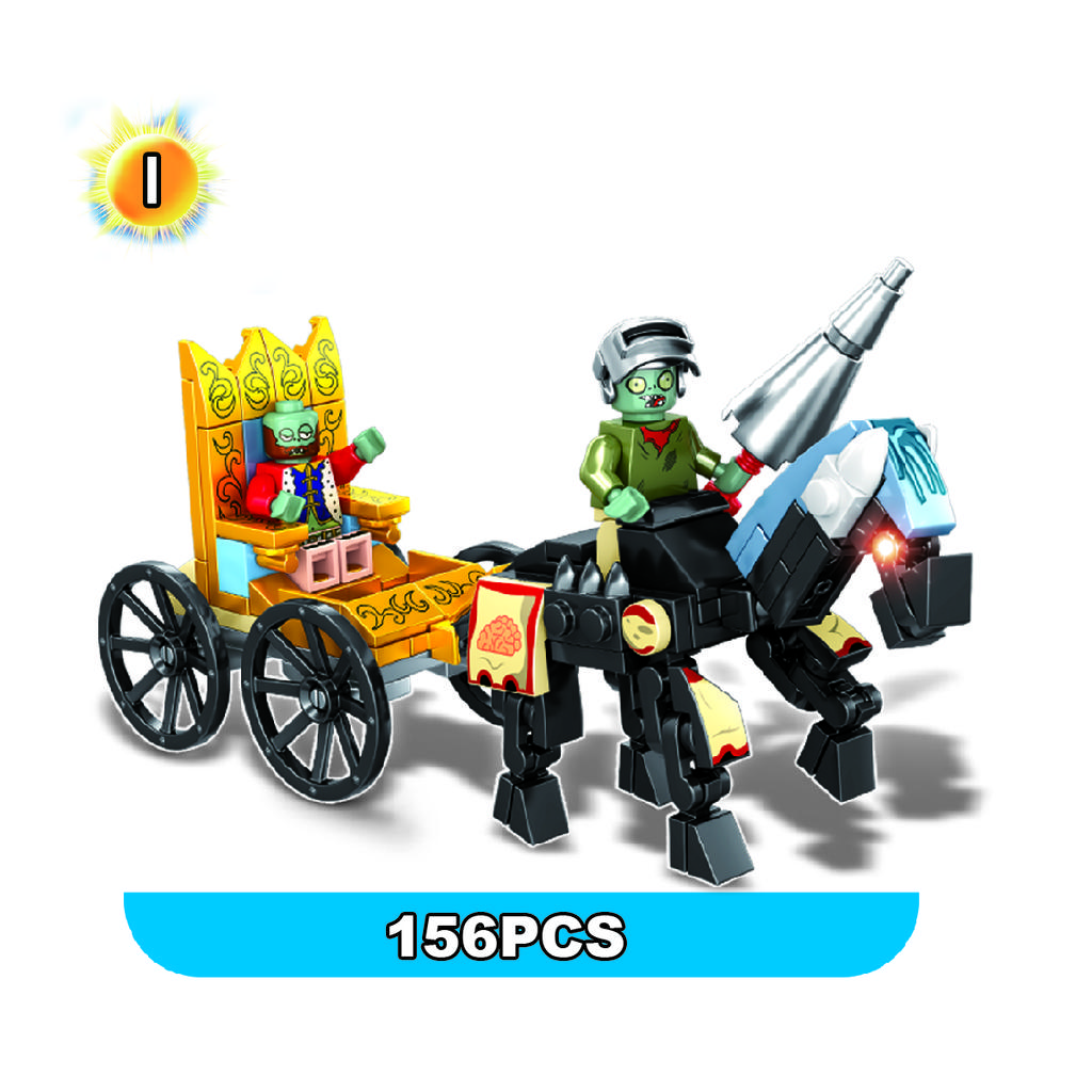 Растения против Зомби 3 Конструктор Зомби Игровой Персонаж блоки Модель для сборки Детские Игрушки Интерактивные Игры Хэллоуин Подарки