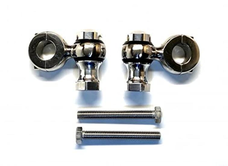 Harley Custom Parts Полированный Подъемник Руля Стойка Зажим Руля Тип 2 / Harley-Davidson