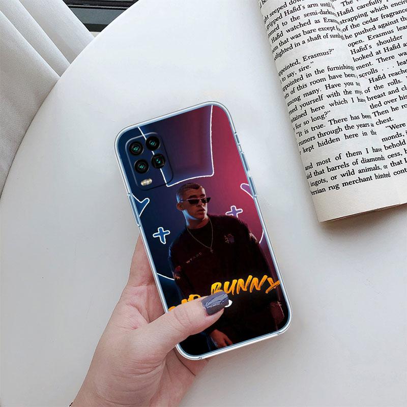Прозрачный чехол для телефона Bad Bunny для Motorola Moto E22I E22S E22 E32 E40 E7 E7I G Plus Power Play Stylus G22 G14