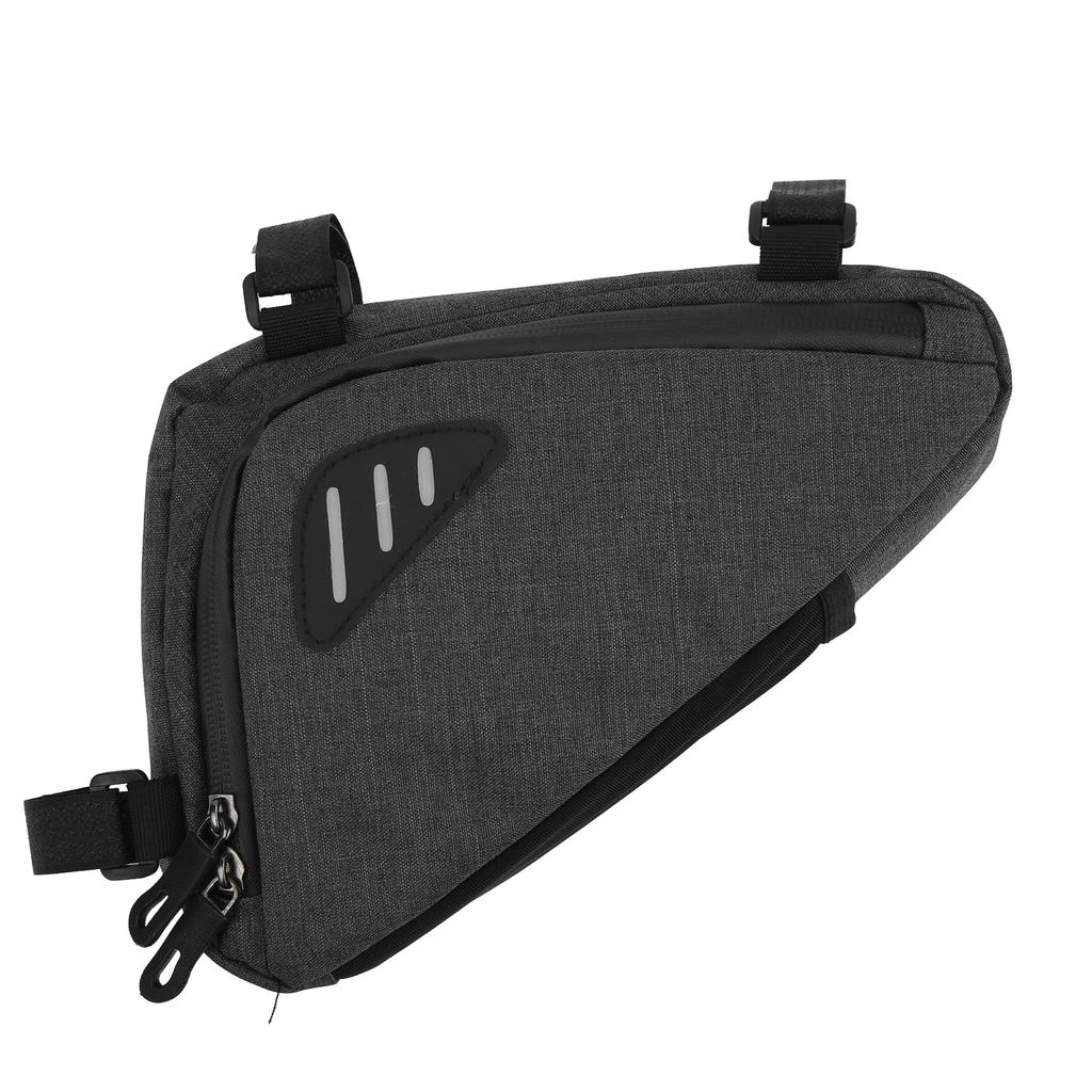 Велосипедная треугольная сумка на раму большой вместимости водонепроницаемая велосипедная треугольная подседельная сумка на раму для улицы