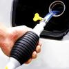 Ручной сифонный насос для перекачки топлива из бака автомобиля, аксессуар для системы подачи топлива двигателей автомобилей, универсальный ручной насос для бензина и масла