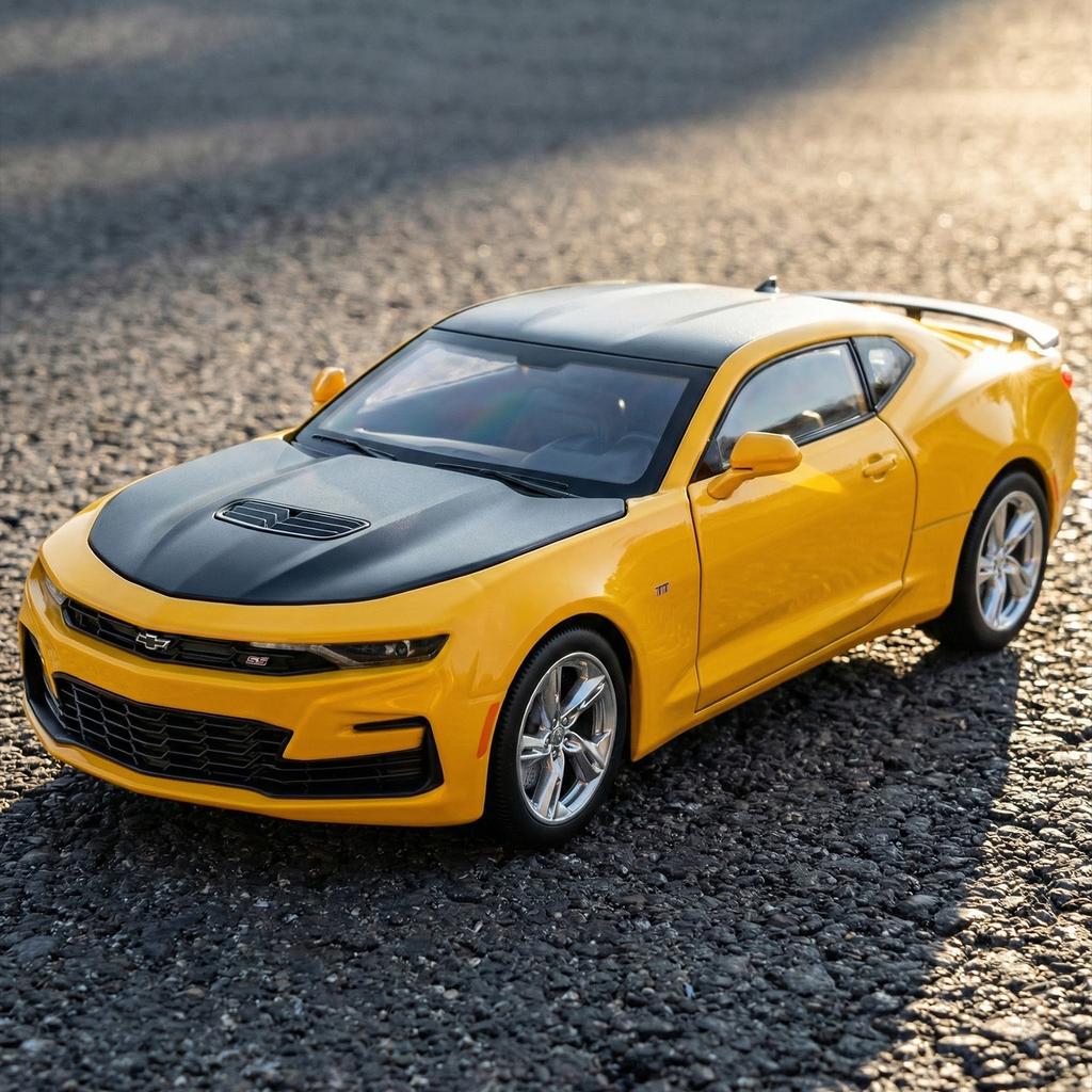 1:18 Chevrolet Camaro RS Supercar Alloy Metal Diecast Model Car Home Decoration And Collectibles Hobby Display Ornaments Holiday