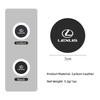 CKU5 2Pcs Car Accessories Water Coaster Console Mug Drink Anti-Slip Mat For Lexus CT200h ES250 ES300h IS250 IS200 GS300 GS460 GX470
