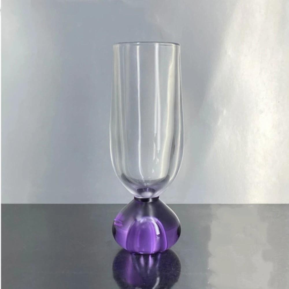 Exquisite Glass Stemmed Cup 170ml Juice Cup Creative Beer Cup Wine Tasting