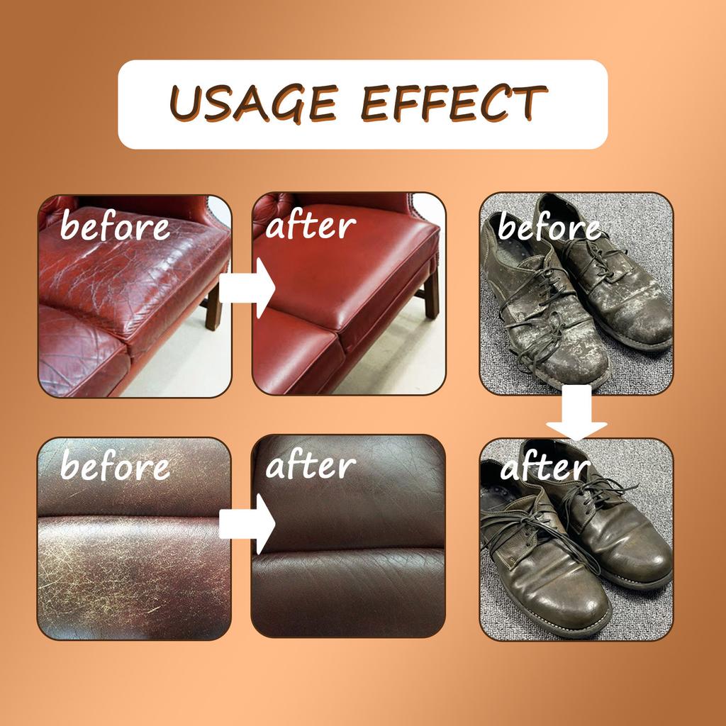 Крем для ремонта кожи - Цветной заполнитель для царапин и трещин, Паста для восстановления и полировки автомобильных сидений, диванов, обуви