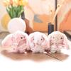 Cute Rabbit Plush Doll With Floral Lace Long Skirt Design For Bag Ornament And Collection