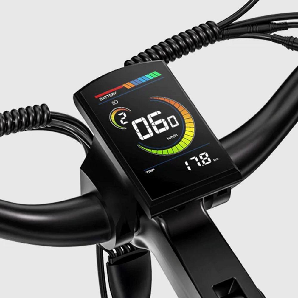 Electric bicycle VITILAN L5, 500W motor, 48V 15Ah battery, top speed 40 km/h, cruising range 100km, 26x 2.4-inch tires