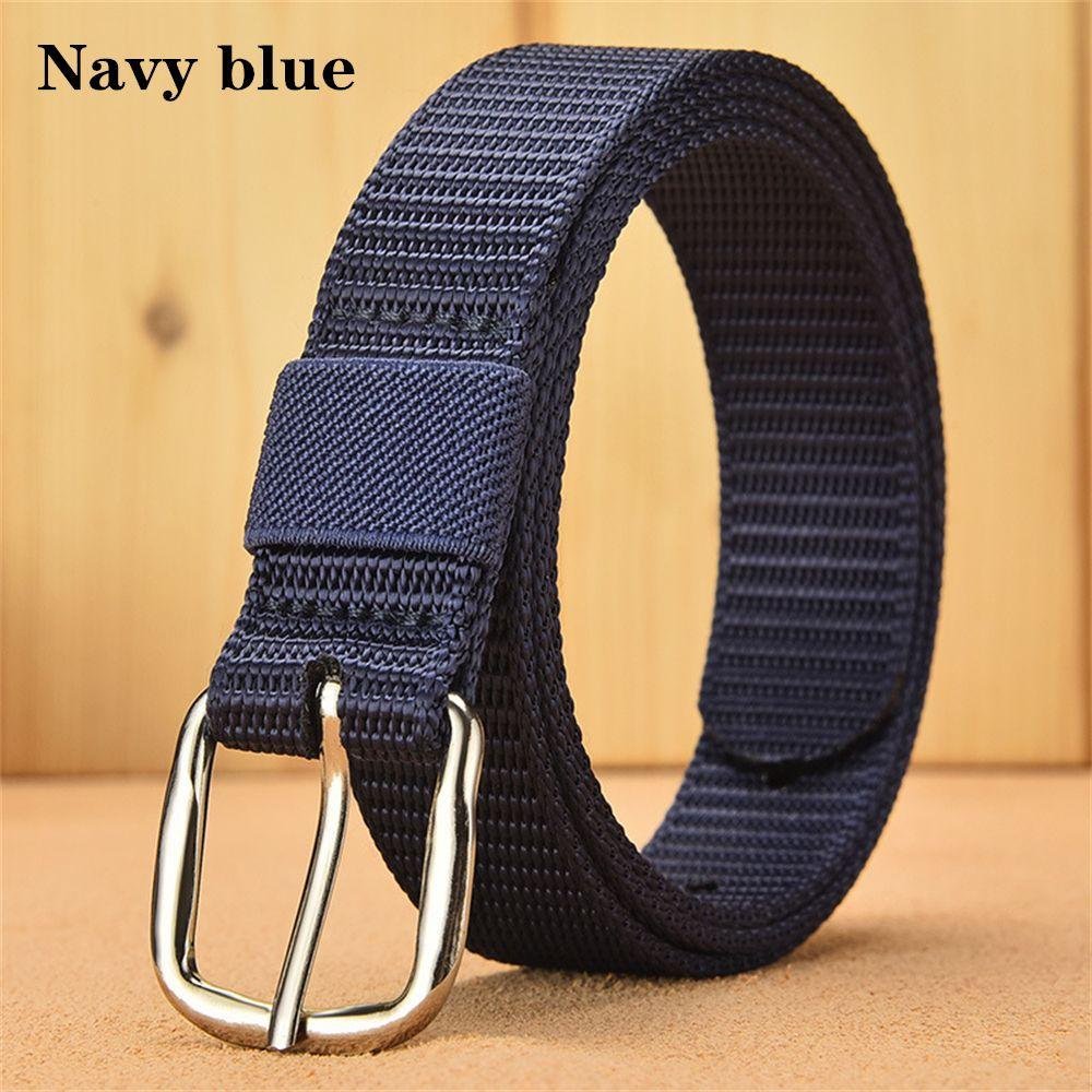 Men Women Casual Classic Outdoor Sports Braided  Belt Fabric Waistband Canvas Belts