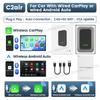 CarlinKit 5.0 C2Air Беспроводной адаптер Беспроводной CarPlay Android Auto Plug & Play WiFi 2,4 ГГц и 5,8 ГГц BT Автоматическое подключение Для штатных автомобилей