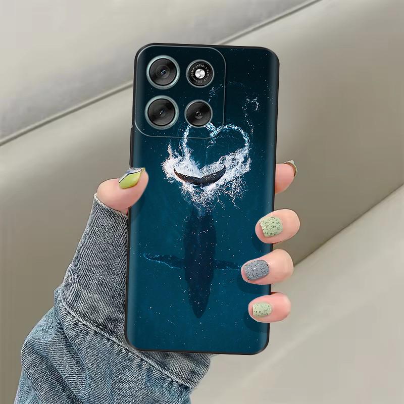 Чехлы для телефонов Для Motorola Moto G86 Чехол Для Moto G56 Мягкий Силиконовый Бампер Задняя Крышка Для Moto G86 Power motoG86 Чехлы Fundas