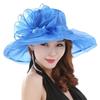 Женская мода Летняя церковь Кентукки Дерби Кепка Британское чаепитие Свадебная шляпа