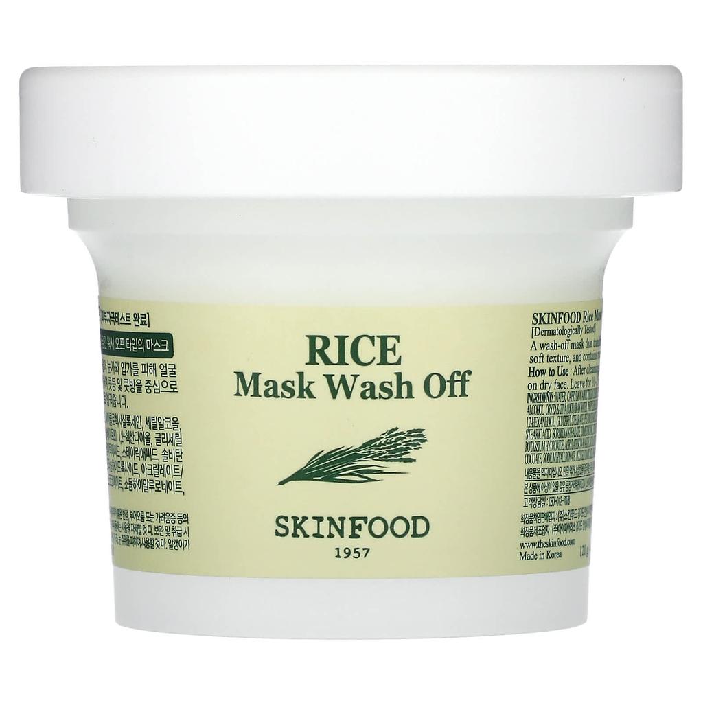 Rice Beauty Mask Wash Off, 120G(4.23Oz)