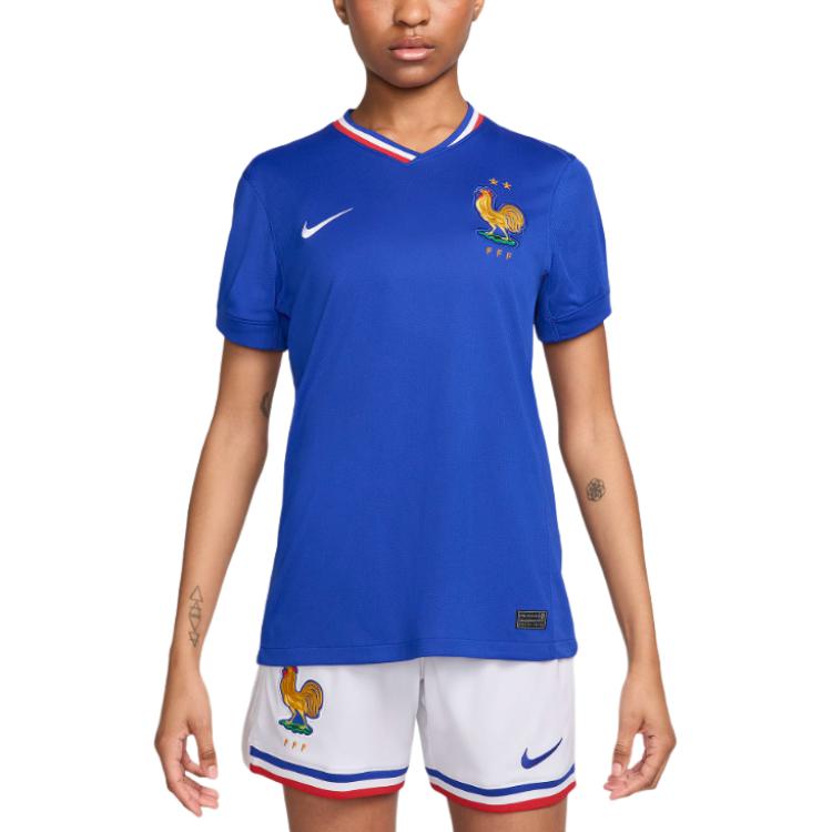 Nike Ффф (Мужская команда) 2024/25 Домашняя футболка для стадиона женская Nike Dri-FIT Футбольная реплика FJ1443-452