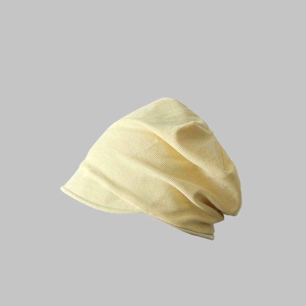Solid Color Slouchy Baggy Caps Keep Warm Skull Cap Chemo Cap Beanie Hat Autumn Winter