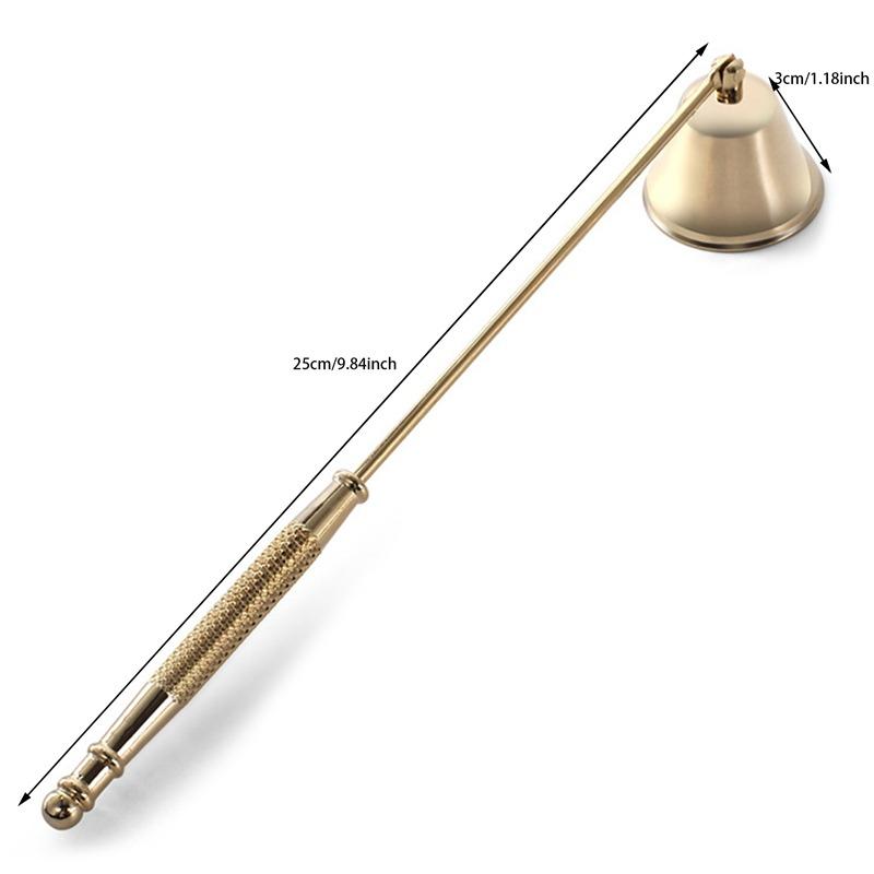 Инструмент для тушения свечей с длинной ручкой, аксессуар для тушения свечей из нержавеющей стали, гасящий фитиль