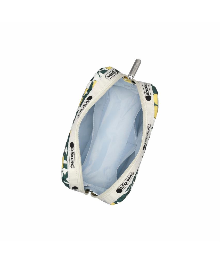 Lesportsac Прямоугольная косметичка Лимонная Орхидея [6511.Hf42]