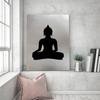 Feeby Canvas print, Figure of buddha