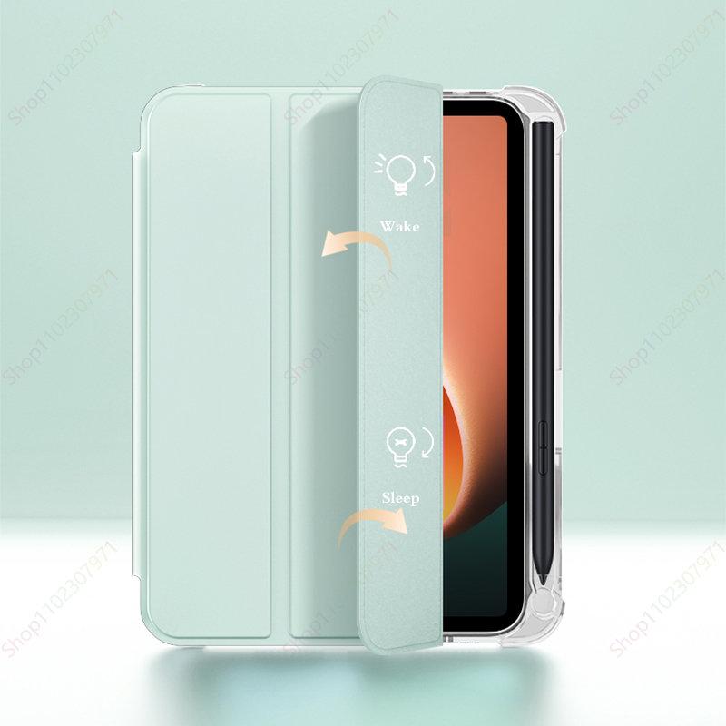 Чехол для Xiaomi Pad 5 6 Pro Xiaomi Redmi SE 2023 MI Pad 5Pro 6 Pro Redmi Pad 10,6, чехол с подставкой для карандашей, чехол для планшета