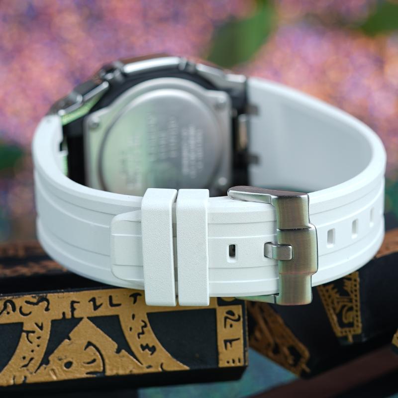 Casio Часы Custom Collection с кварцевым механизмом, унисекс, черный циферблат GA-2100-1A1(Часы1- -)