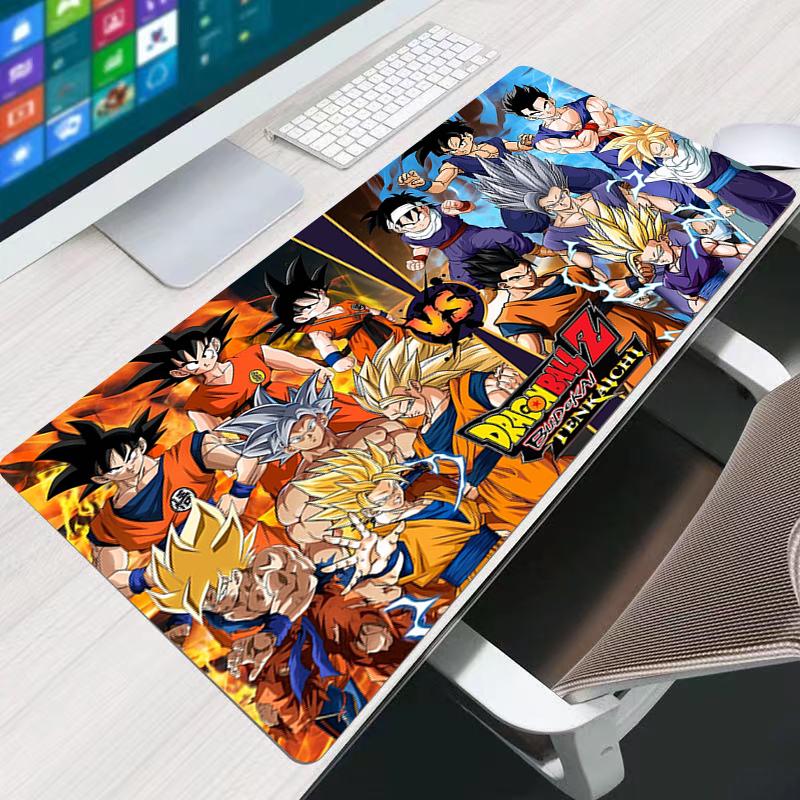 Dragon Ball Z Mouse Pad DBZ Gaming Accessories Notbook Computer Speed Mini Pc Gamer Keyboard Pad Desk Mat Office Laptop Mousepad