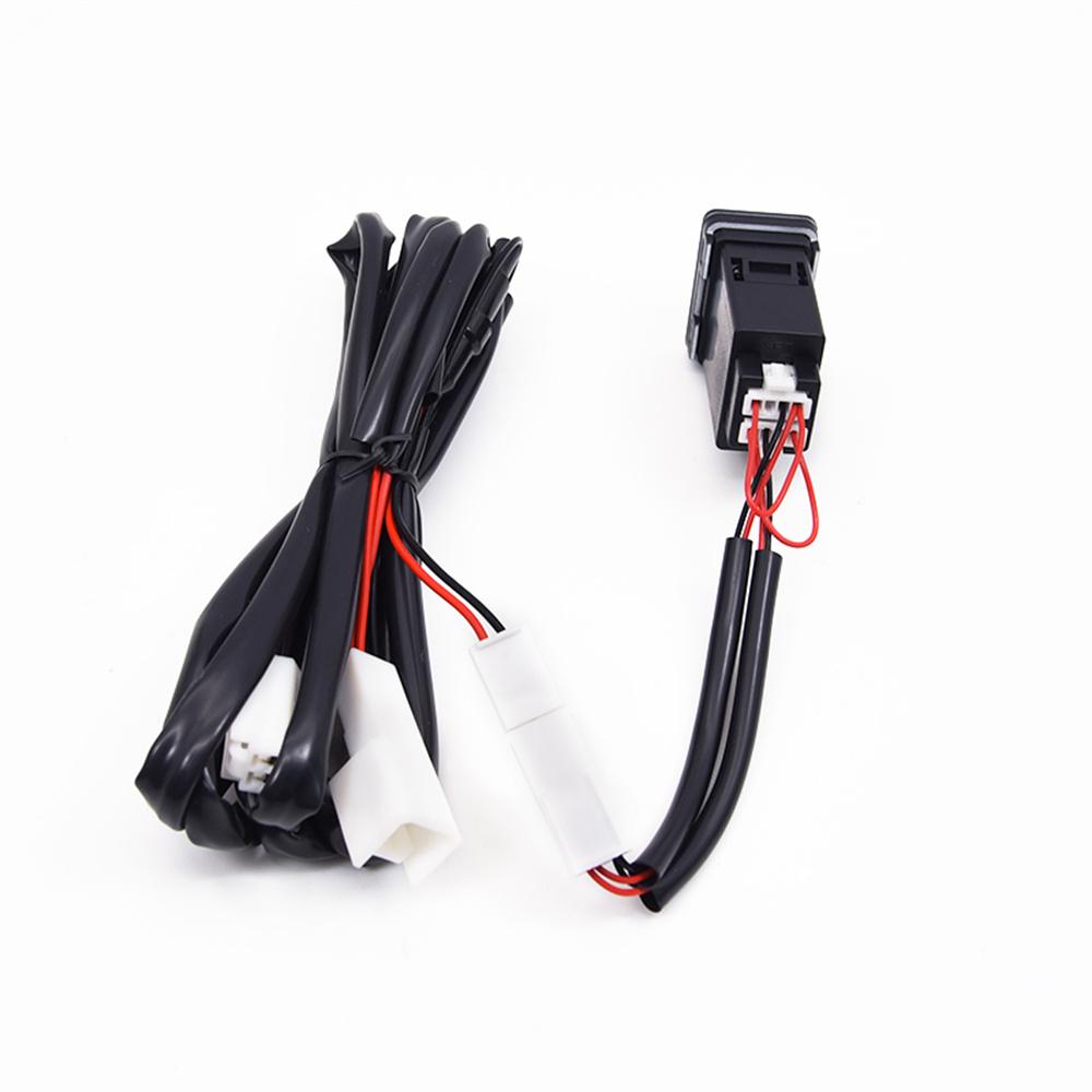 18W Car Charger Type-C+QC3.0 Fast Charging For Toyota Corolla Yaris RAV4