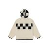 Vans Куртка-толстовка из шерпы с пэчворком в черно-белую клетку VN00090Z3KS