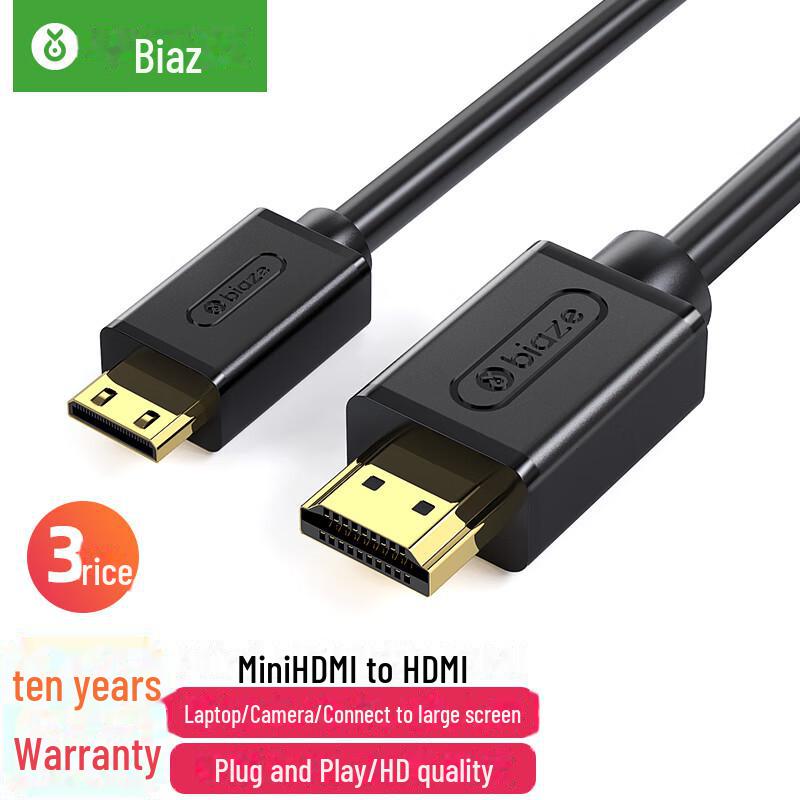 Biaz 4K 60 Гц Мини HDMI к HDMI Адаптерный кабель для компьютера и телевизора (K72)