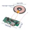 Mobile Phone Wireless Charger Transmitter Module Transmitter Circuit Coil Charger Board Power Bank Diy Accessories
