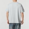 Puma Повседневная дышащая футболка с вышитыми буквами и короткими рукавами с заниженными плечами SS24 Мужские топы серого цвета 630352-10